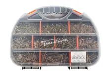 TrendLine Sortimentskasten Spanplattenschrauben PZ - 1700 teilig