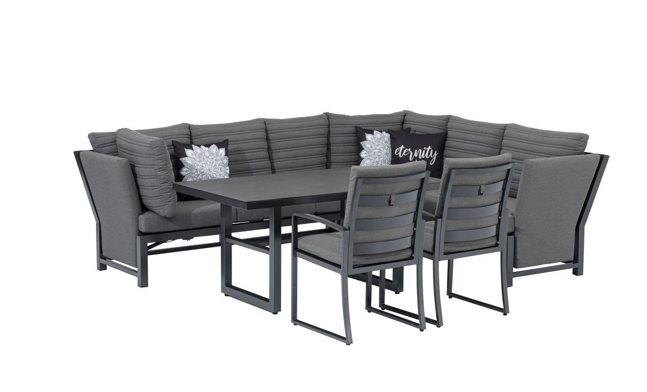 Primaster Dining Lounge Set Ravenna Garten Möbel Bezug Lika Tex Sitzgruppe - Bild 6 von 8