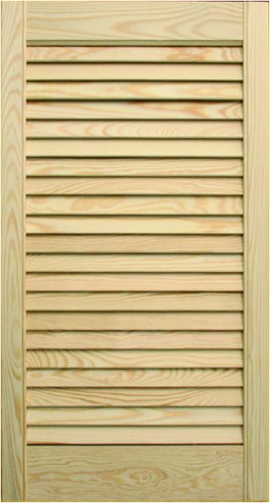 Lamellentür 69 x 59,4 x 2,2 cm, Kiefer