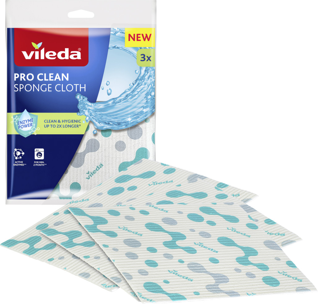 Vileda Schwammtuch Pro Clean 3er Pack