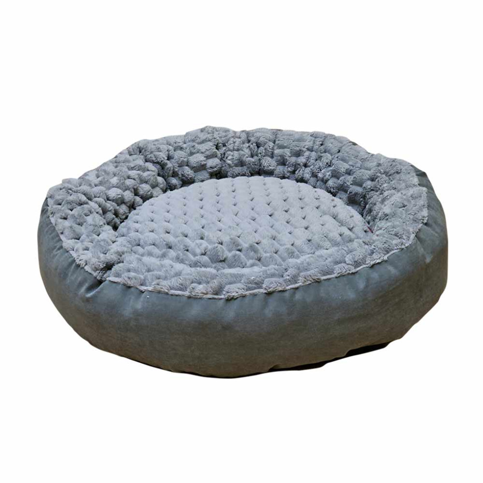 Nobby Hundebett Donut Diamond grau