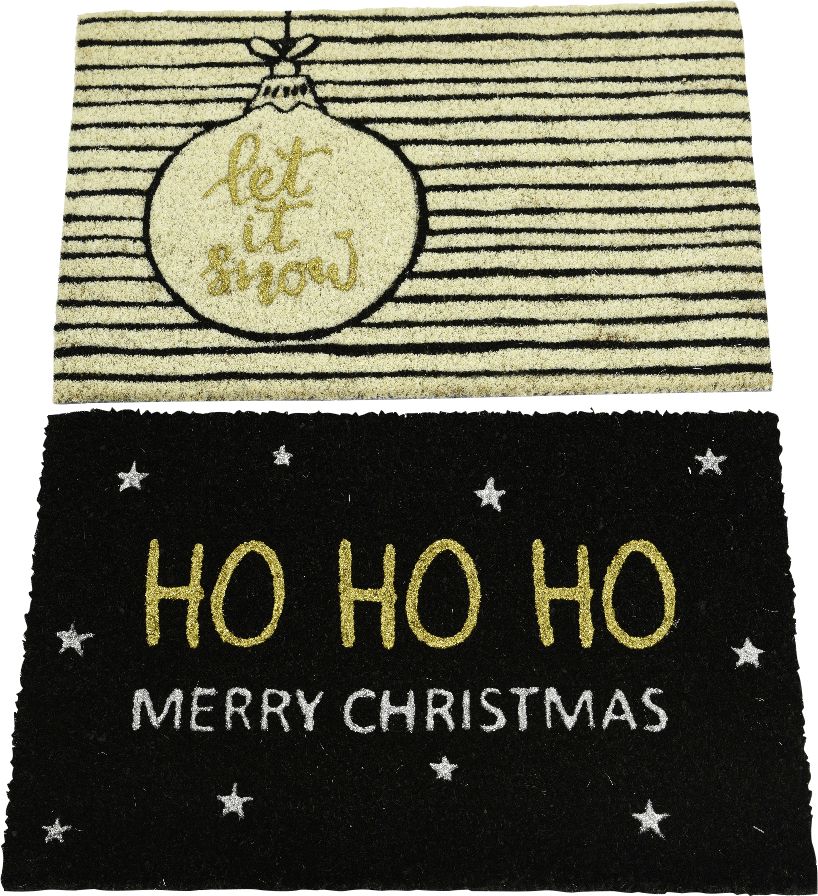 Kaemingk Fussmatte Kokosfaser Merry Christmas GLO660191331