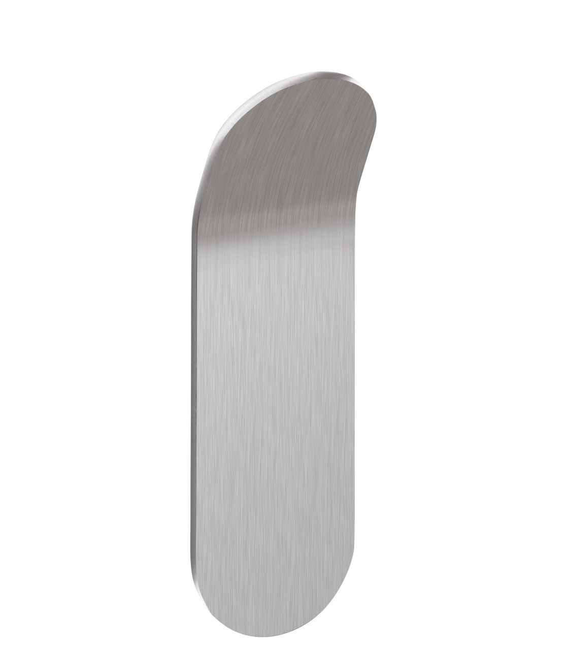 tesa Powerstrips Haken Small rechteckig, Edelstahl