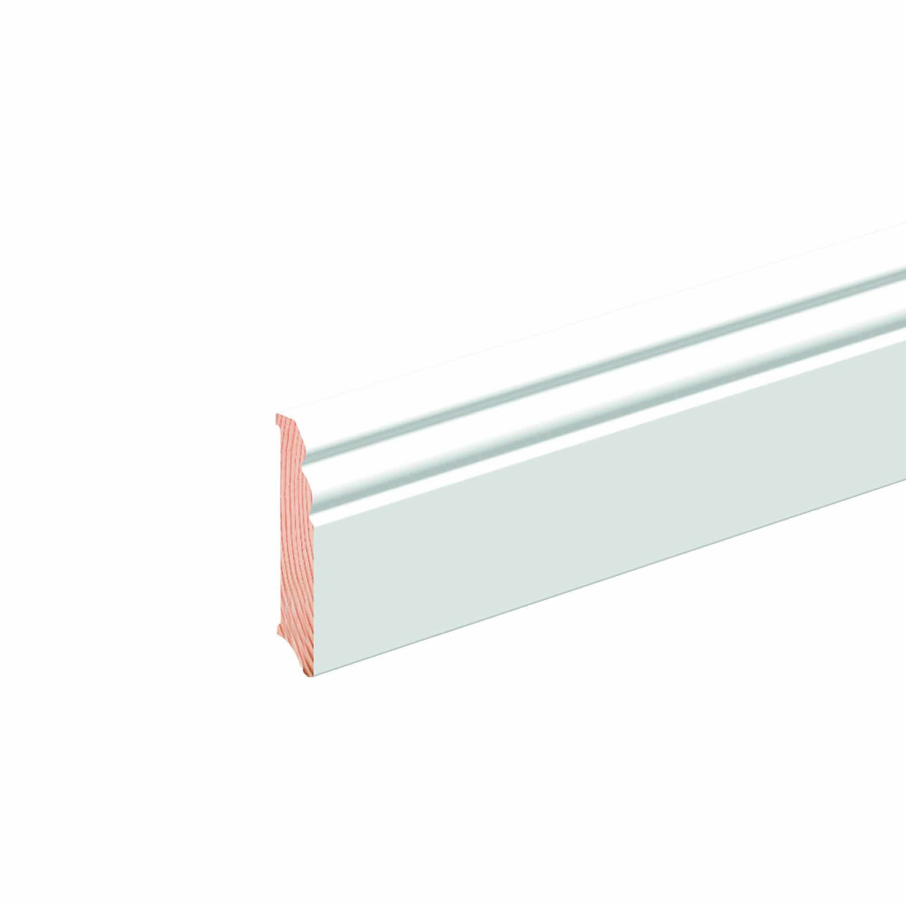 FN Neuhofer Neuhofer Fußleiste 240 cm x 80 x 16 mm weiß GFMb94192358