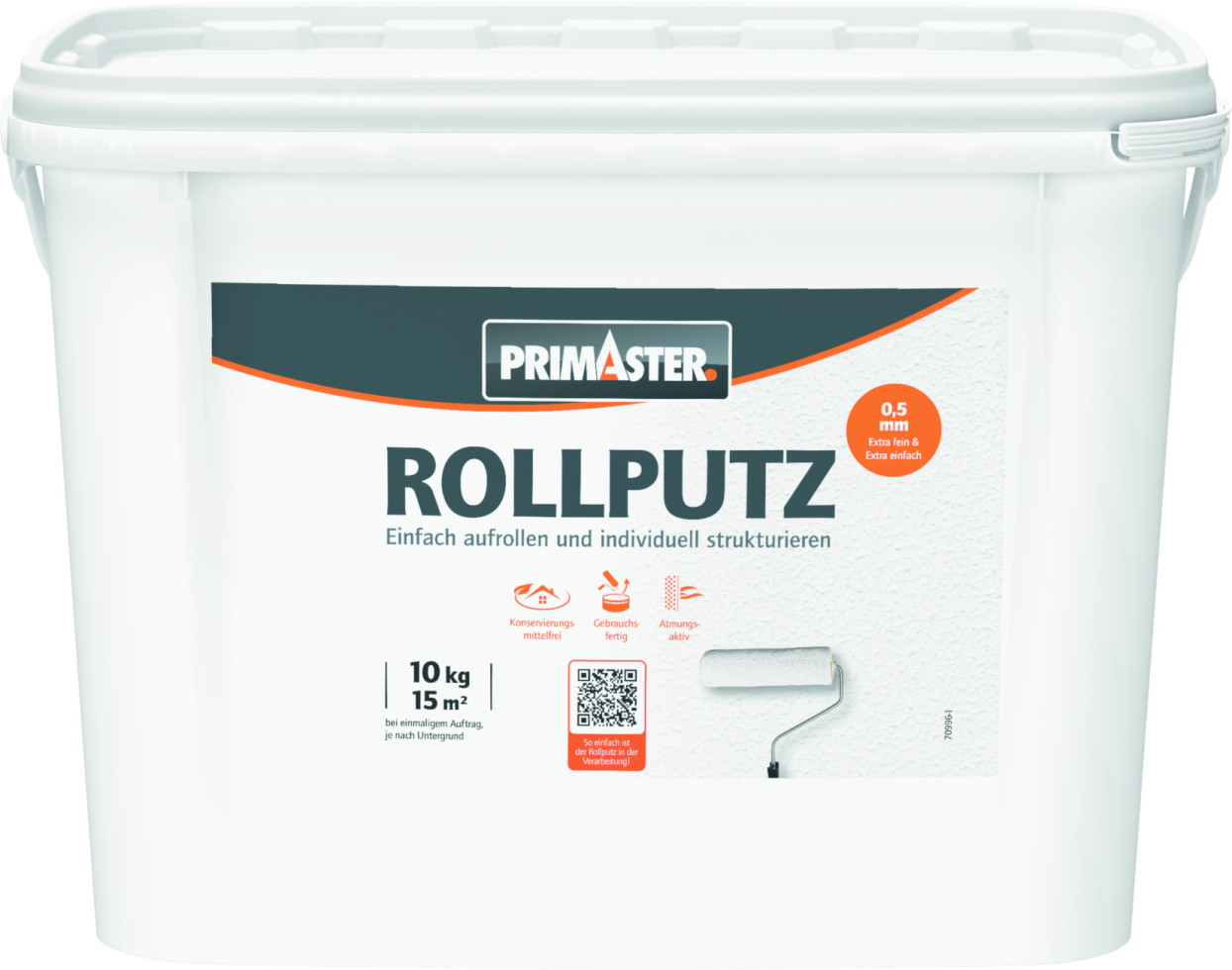 Primaster Rollputz 10 kg weiß GFM328160f2c