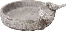 Dobar Vogeltränke Pool-Oase groß Ø24,5cm; 24,5 x 24,5 x 5,5 cm