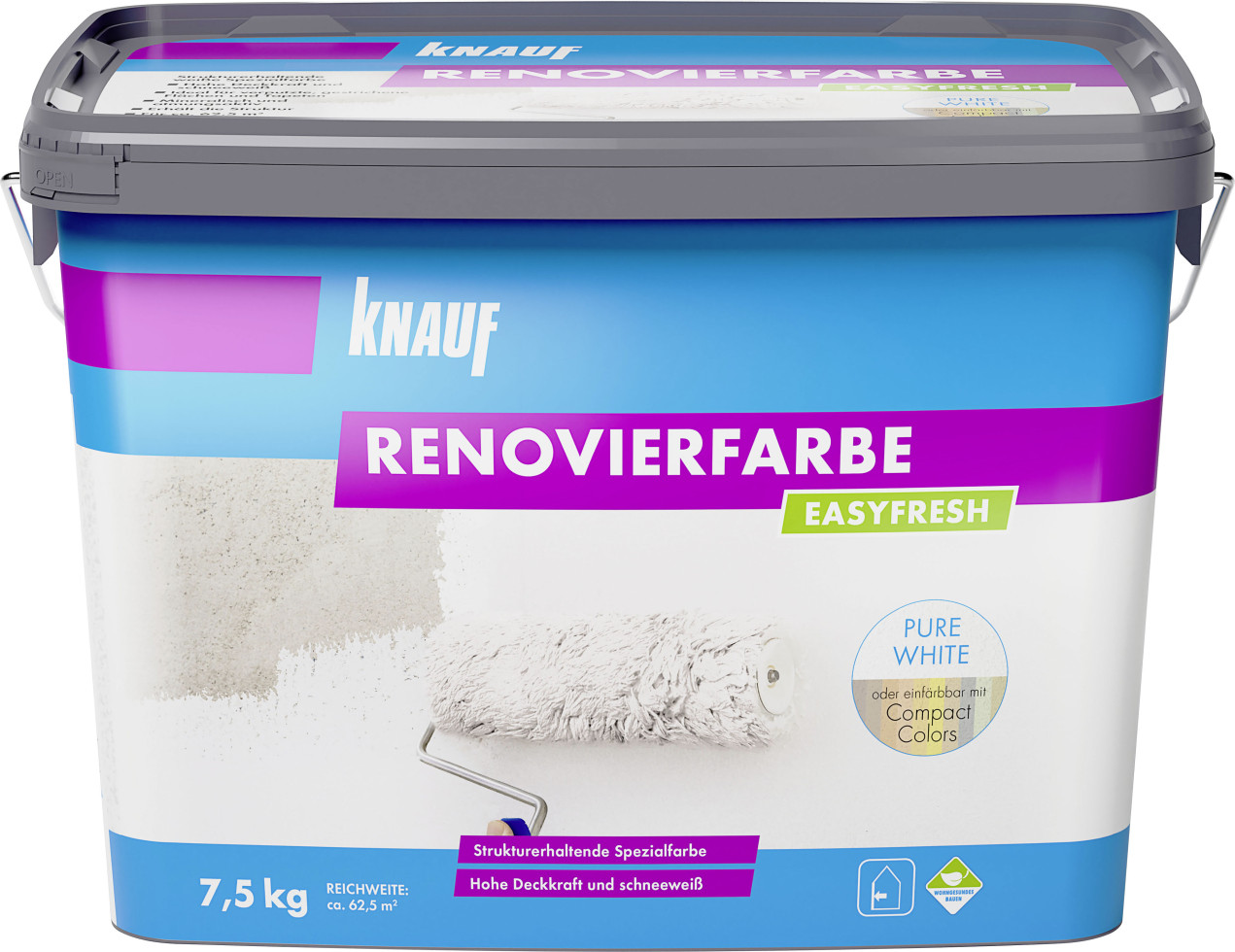 Knauf Spezialfarbe Easy Fresh 7,5 kg GLO765053291