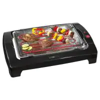Clatronic Barbeque-Tischgrill BQ 2977 N 2000 Watt, Elektrogrill