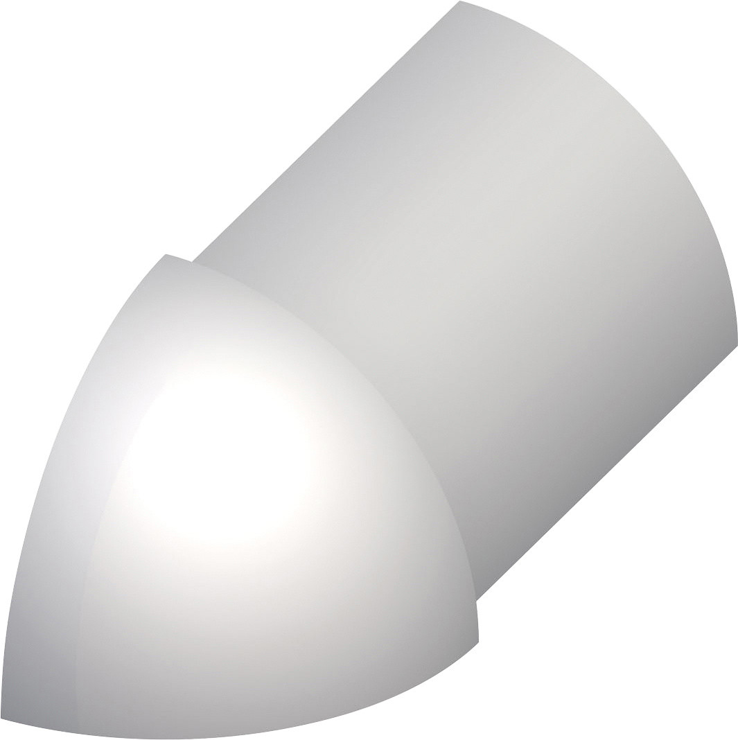 alfer Außenecke Edelstahl roh natur