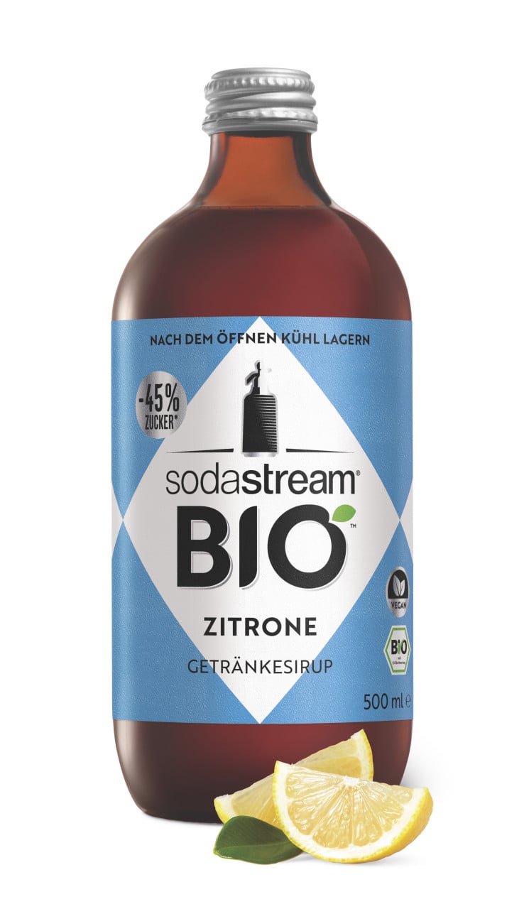 Sodastream Bio Sirup Zitrone 500 ml GLO610010482