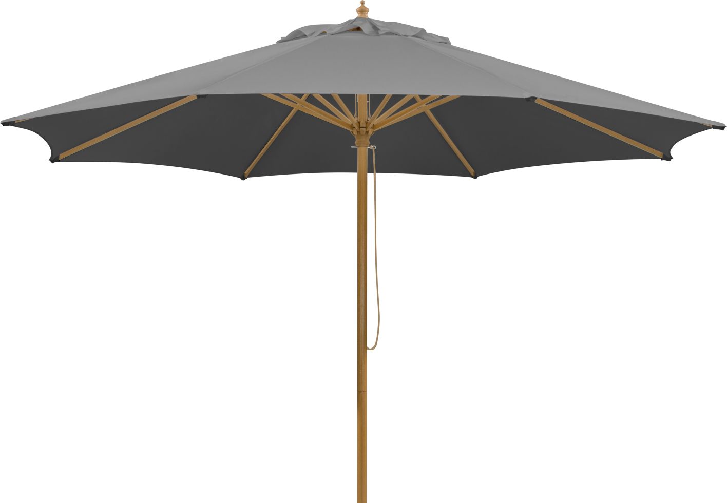Schneider Sonnenschirm Malaga anthrazit Ø 300 cm kaufen Globus Baumarkt