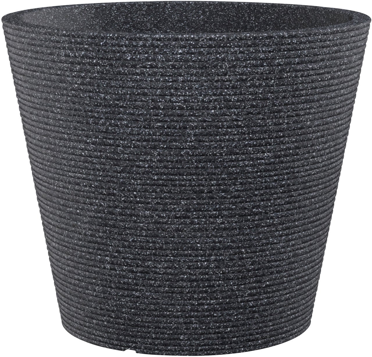 Scheurich Pflanzgefäß Coneo Ø 49 x 39,4 cm schwarz granit
