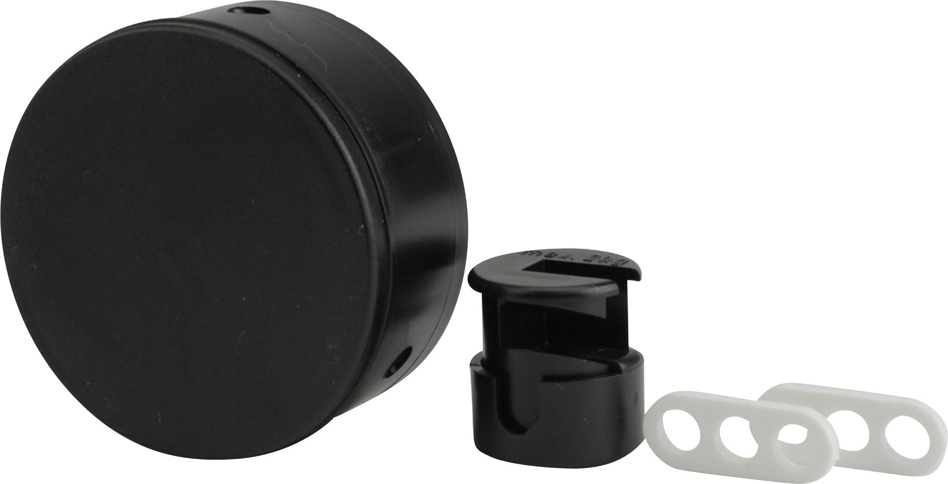 Verteilerbaldachin Deckenverteilerdose Lampenverteiler schwarz