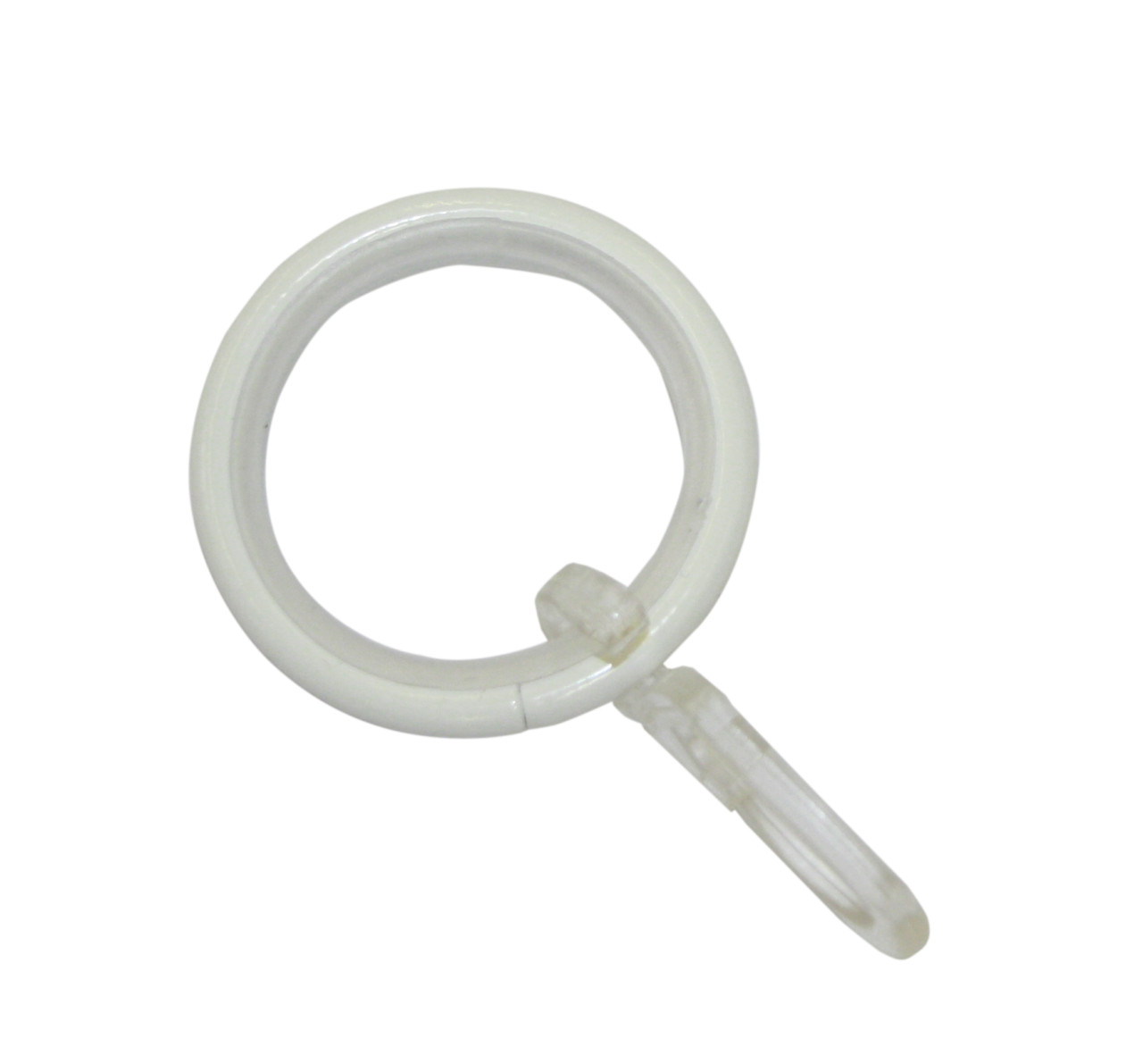 Gardinia Gardinenringe Kreta für Ø 16-20 mm weiß 10-er Pack