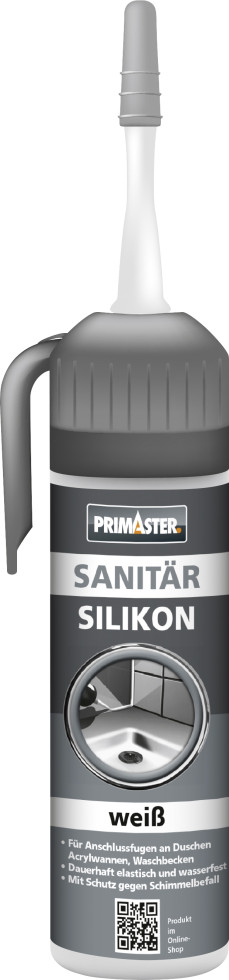 Primaster Sanitär Silikon weiß 100 ml