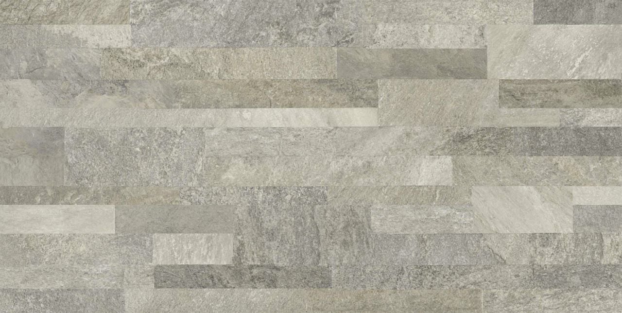 Bodenfliese Feinsteinzeug Cappuccino 31 x 62 cm grau