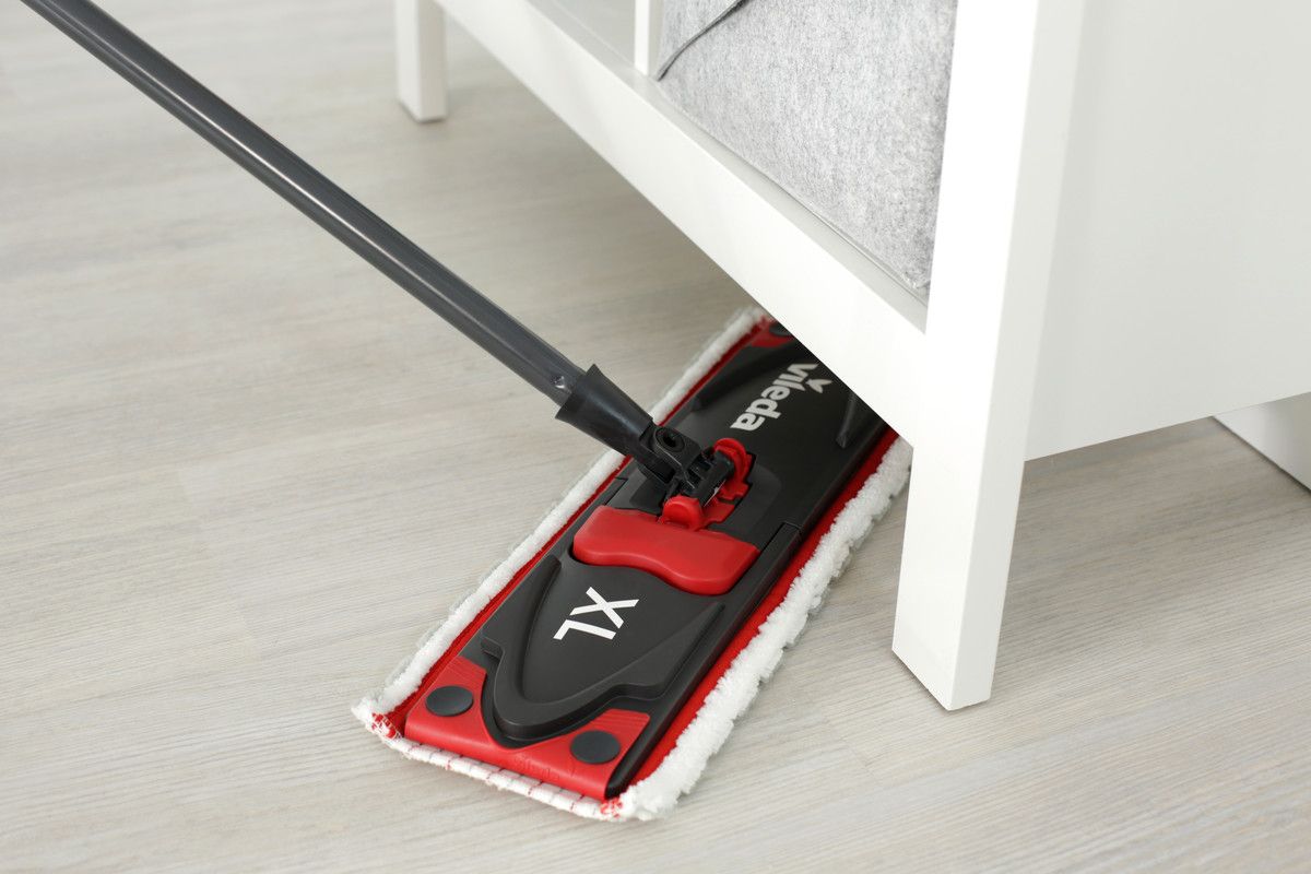 Vileda Ultramax 2in1 Bodenwischer Komplett Set, Wischmopp Mit Stiel 402310314389