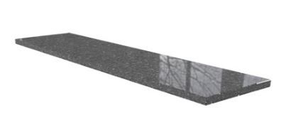 Wigastone GranitFensterbank BlackGalaxy 3 cm nach Maß kaufen Globus