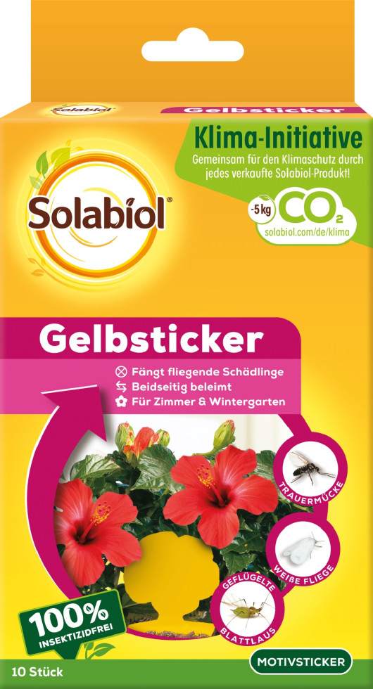 Solabiol Gelbsticker 10 Stück