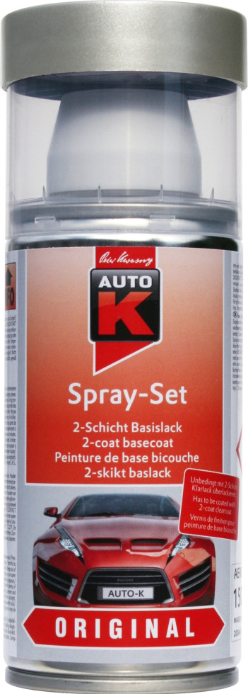 Auto-K Spray-Set VW Audi eissilber metallic LX7W 150ml