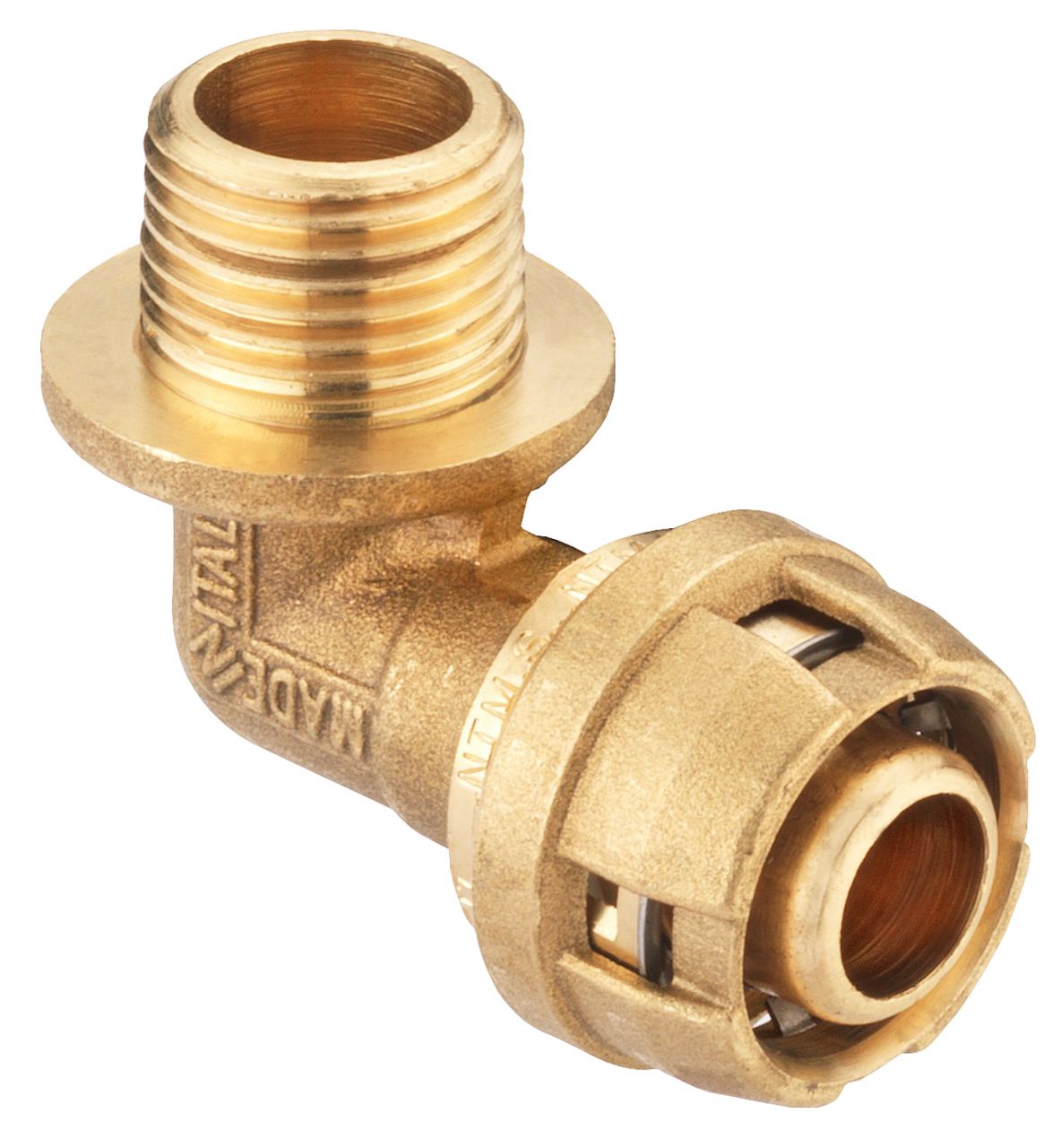 Cornat Steck-Winkel 90° komplett ø 26 mm 1 AG Messing