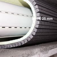 SELITHERM Rollladenkasten-Dämmung Zubehör-Set – 13 Mm Stark, Mit Dichtband & Cutter