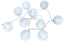 TrendLine Partylichterkette 10 LED, weiß