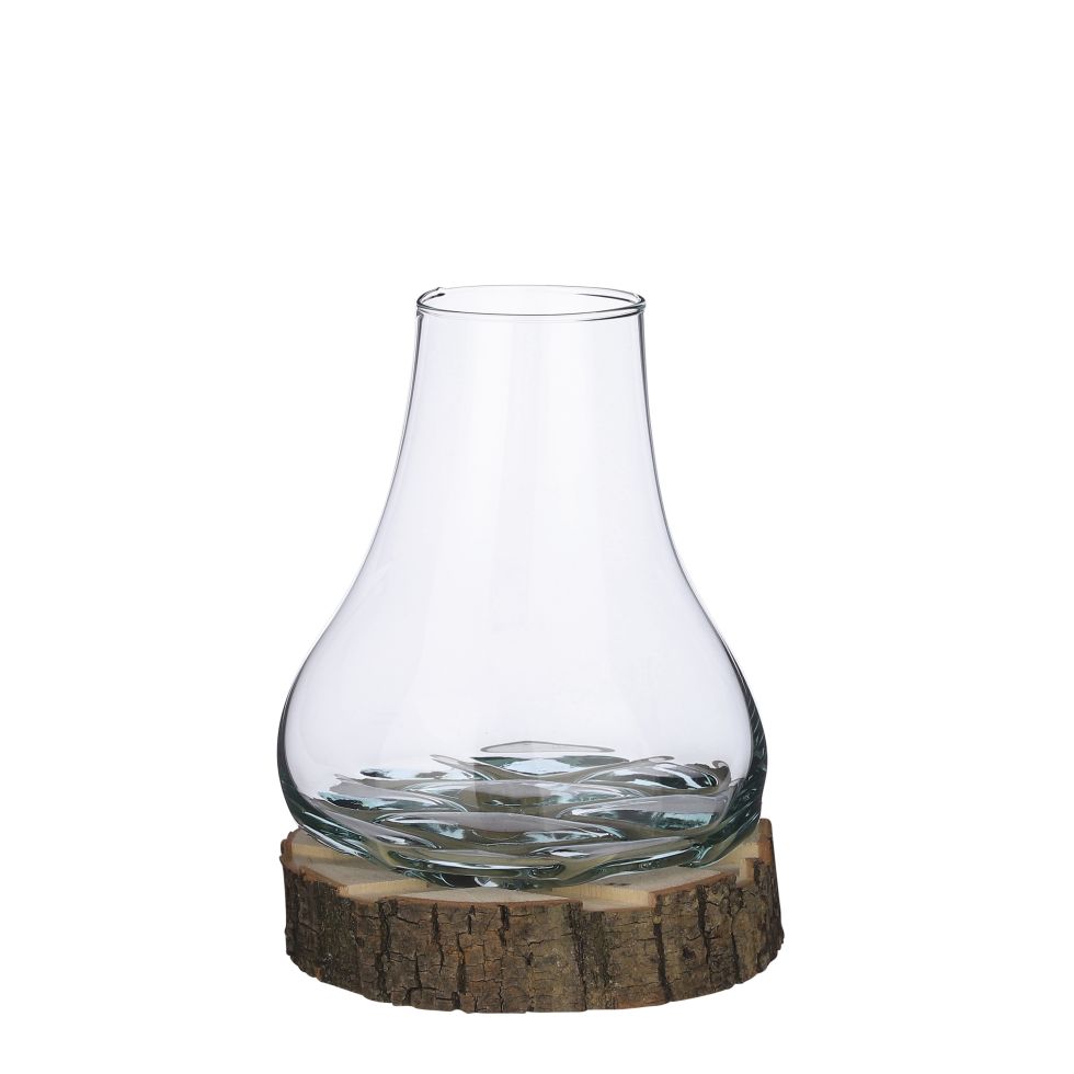Mica Terrarium transparent transparent, 32 x 27 cm