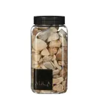 Mica Decorations Dekorative Steine hellbraun 650 ml 1 kg