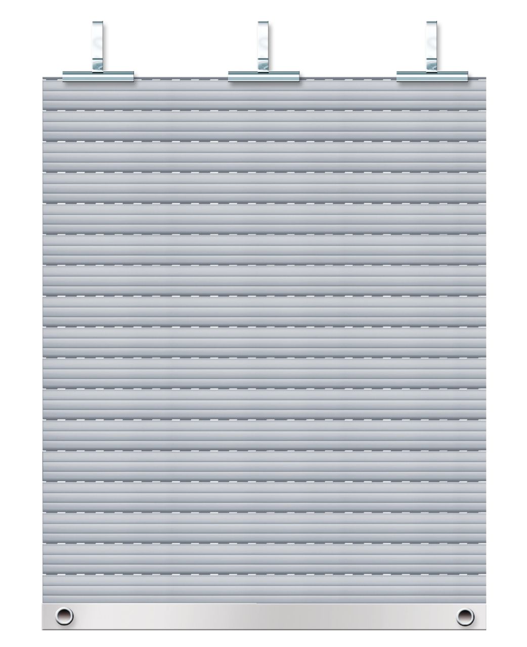 Schellenberg Alfred Schellenberg Rollladenpanzer komplett Set für System Mini 120 x 140 cm grau GLO781450500