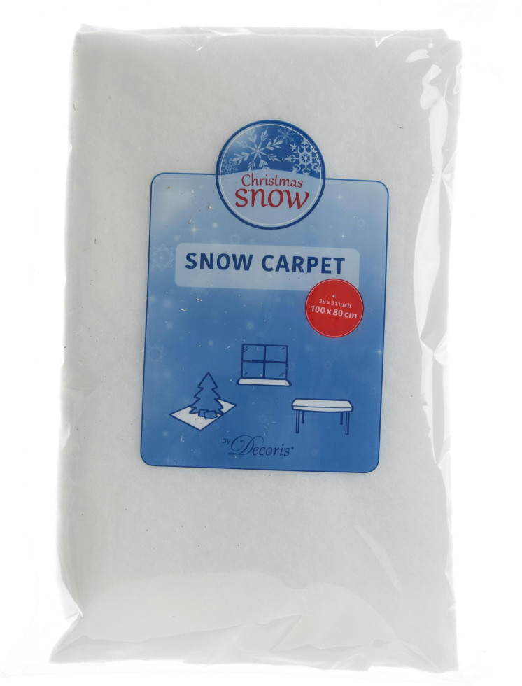 Kaemingk Schneedecke weiß 100 x 80 cm GLO660151396