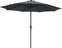 Primaster Sonnenschirm Kreta anthrazit/grau Ø 300 cm