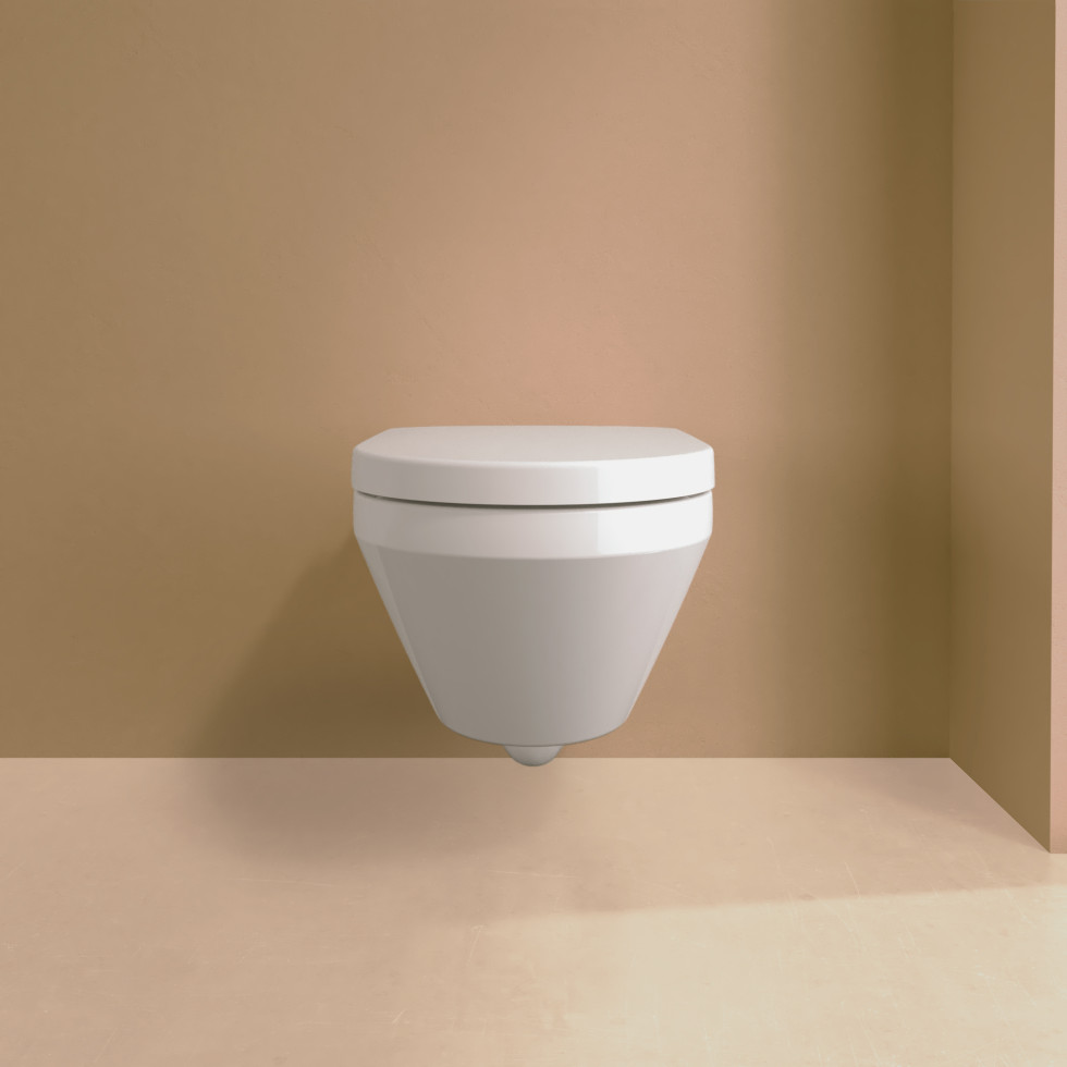 Villeroy & Boch Wand Tiefspül WC Targa Pure Twist spülrandlos inkl. WC ...