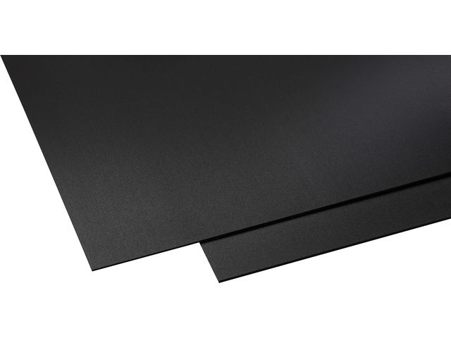Gutta Hartschaumplatte 50 x 50 cm, 3 mm, schwarz