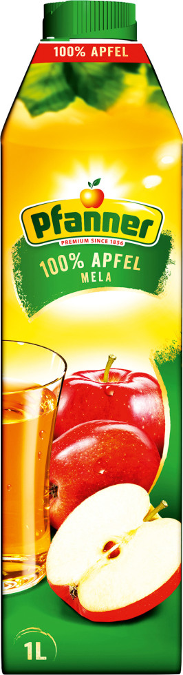 Pfanner Apfelsaft 100% 1 l GLO643032391
