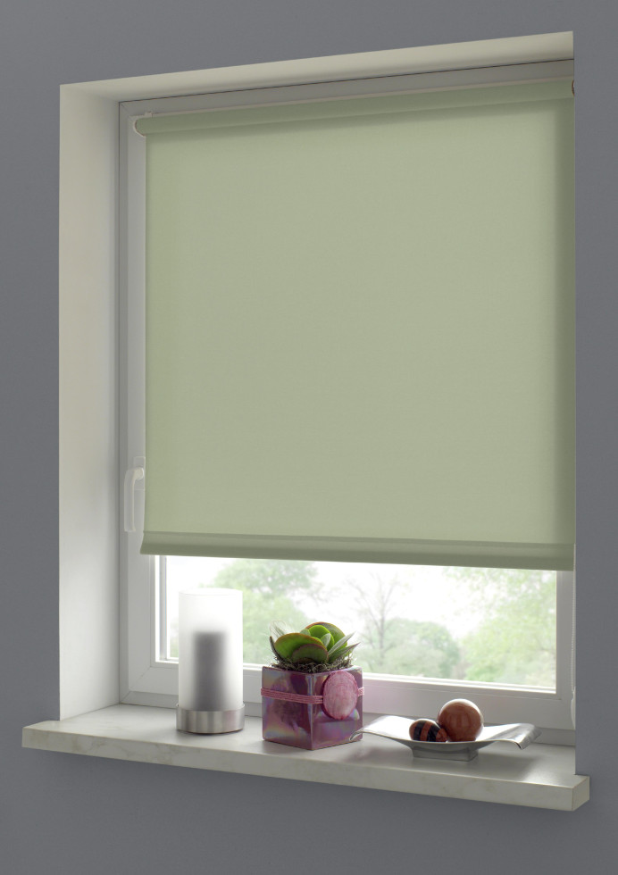 Gardinia EasyFix Rollo mintgrün 90 x 210 cm