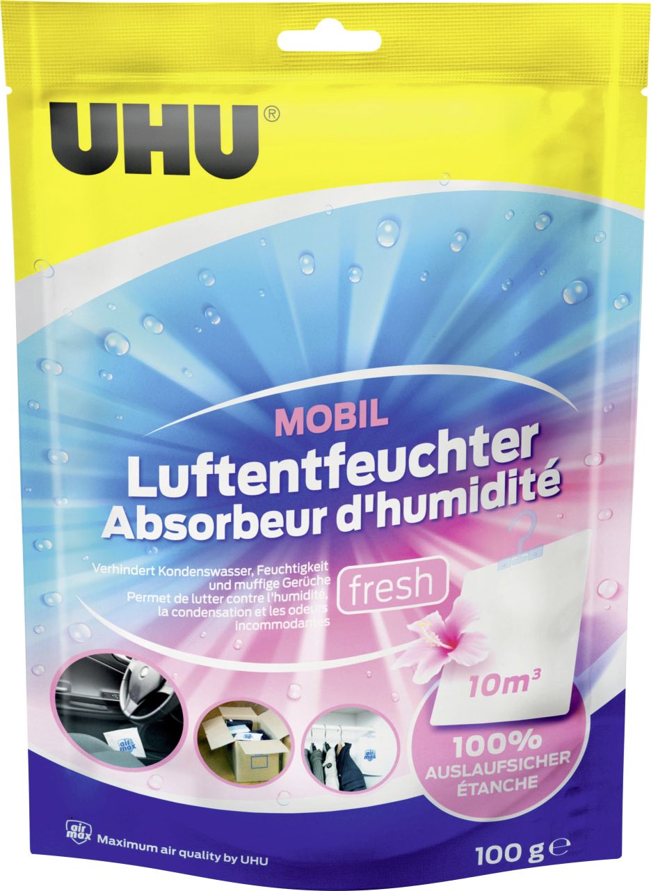 UHU Luftentfeuchter Mobil, Lavendel 100 g GLO765550059