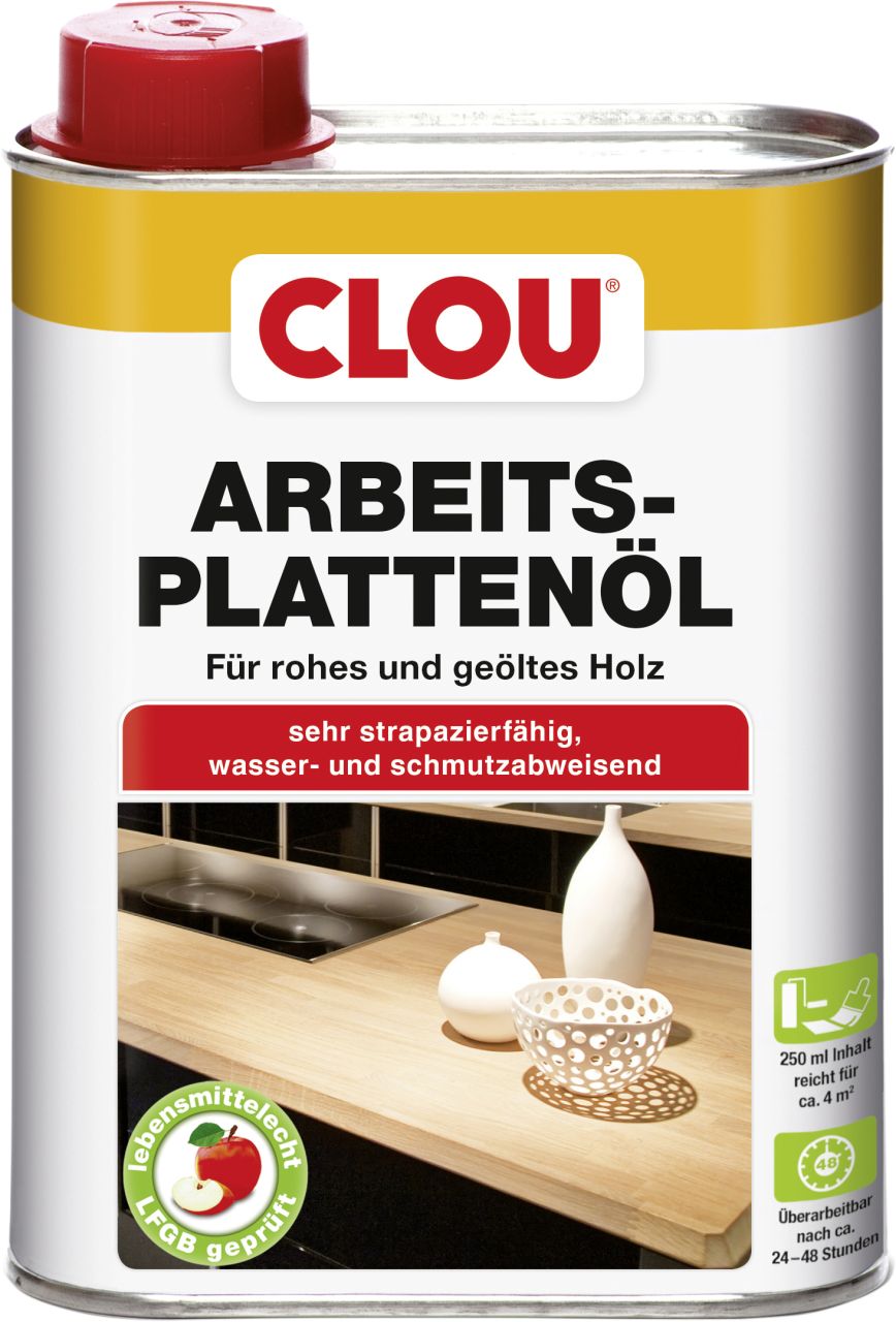 Clou Arbeitsplattenöl 250 ml GLO765151810