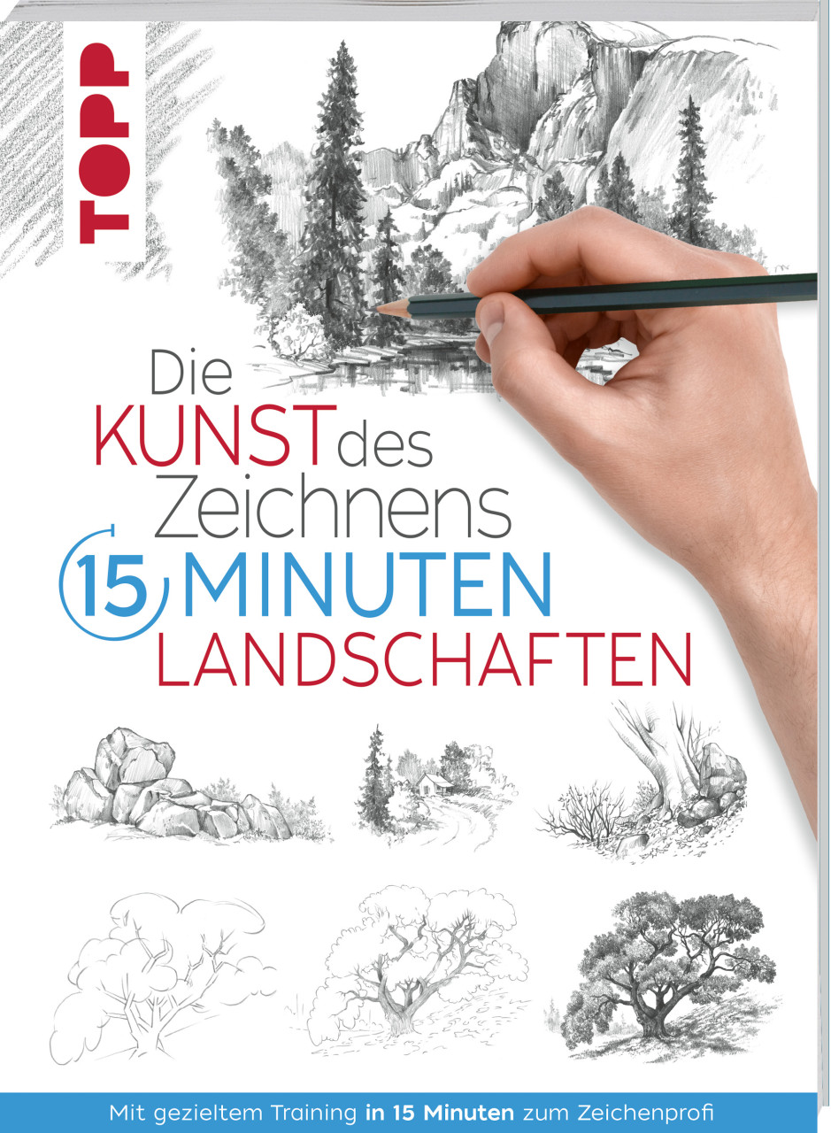 Topp Die Kunst des Zeichnens 15 Minuten - Landschaften GLO670751388