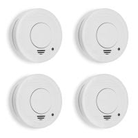 Smartwares Rauchwarnmelder 4er Pack weiß, 5 Jahr Batterielebensdauer