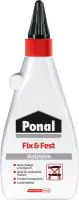Ponal Holzleim Fix & Fest 500 g Flasche, trocknet transparent