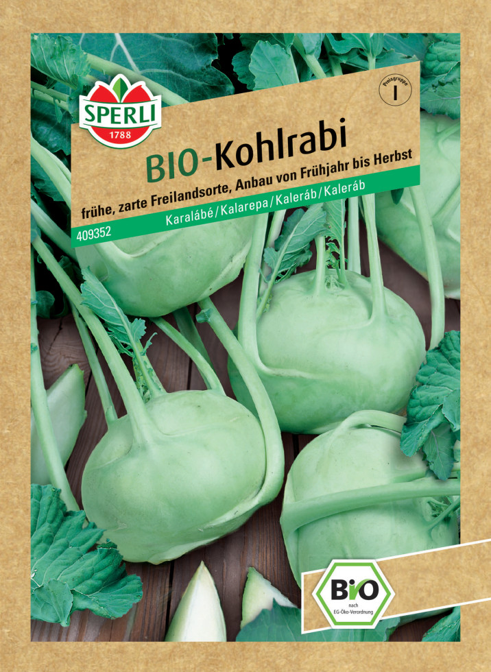 Sperli BIO Kohlrabi weiß GLO693109589