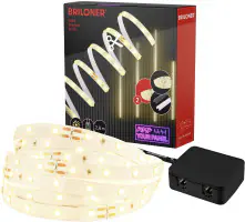 Briloner LED-Stripe Pimp your Panel Warmweiß, 2,6 m, 3000K 1300 lm Erweiterungsset