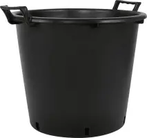 Geli Pflanzcontainer Ø 45 x 45 cm schwarz