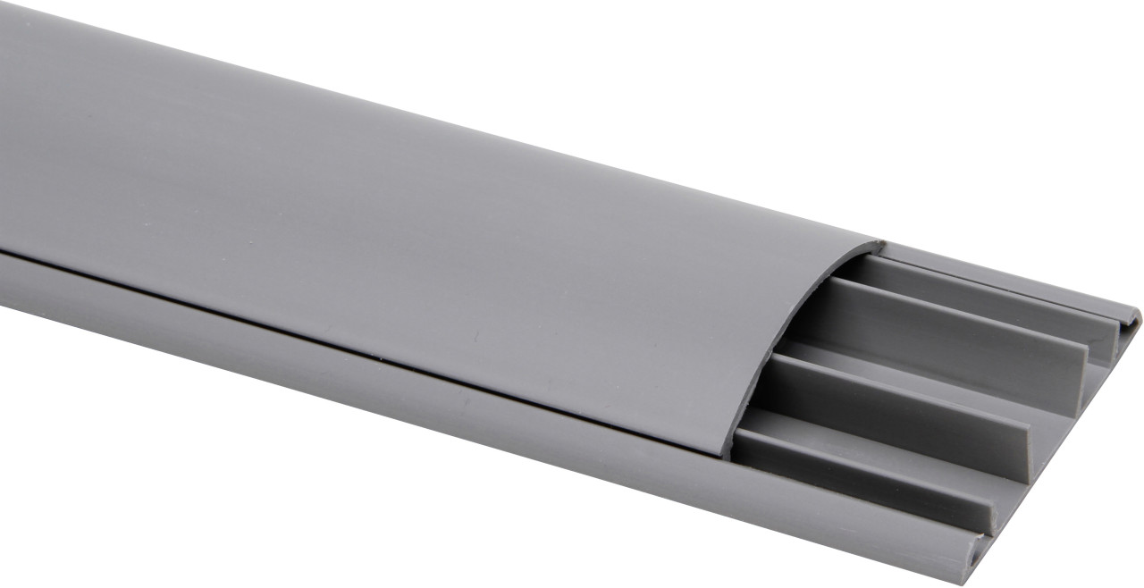 REV Bodenkanal Kunstoff 2 m grau 60 x 15 mm