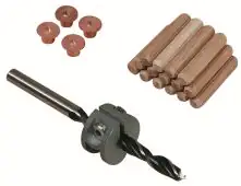 Wolfcraft Dübel-Set Ø 8 mm, 31 teilig