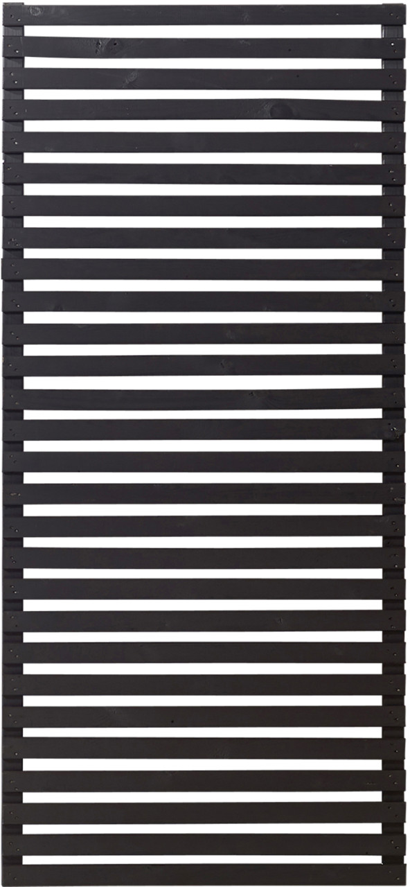 Plus Zaun Tokyo 83 x 180 cm schwarz