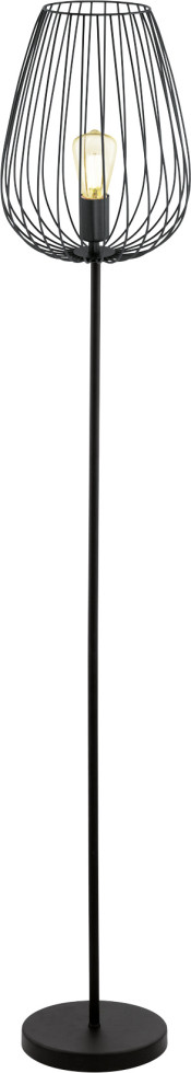 Eglo Stehleuchte Newtown schwarz 159,5 x 27,5 cm E27, max. 60 W