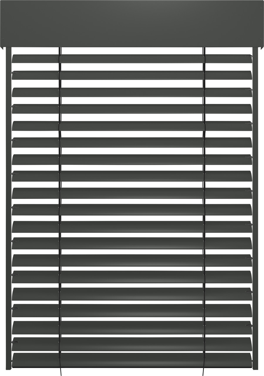 Schellenberg Alfred Schellenberg Raffstore Express, anthrazit 210 x 160 cm, Blende 25 cm GLO781450554
