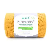 Gründl Macramé gelb 330 g